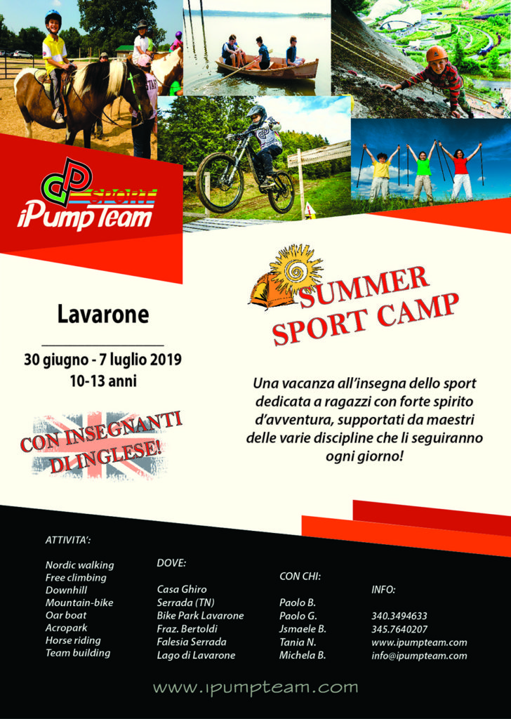 camp estivo sportivo